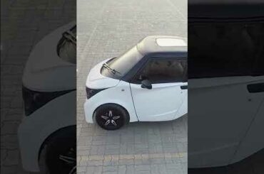 Three Wheeler Electric Car in India | #shorts #electriccar #evtelugu