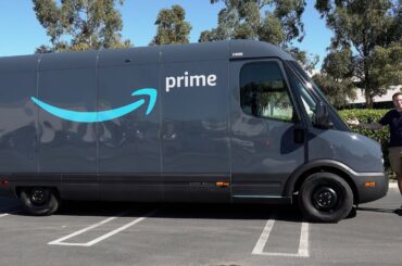 The Rivian Electric Amazon Delivery Van Is Highly Innovative and Incredibly Cool