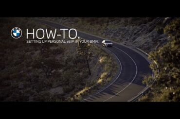 How to Set up Personal eSIM | BMW Genius How-to