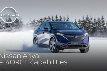 Nissan Ariya | How e-4ORCE technology is taking on the elements