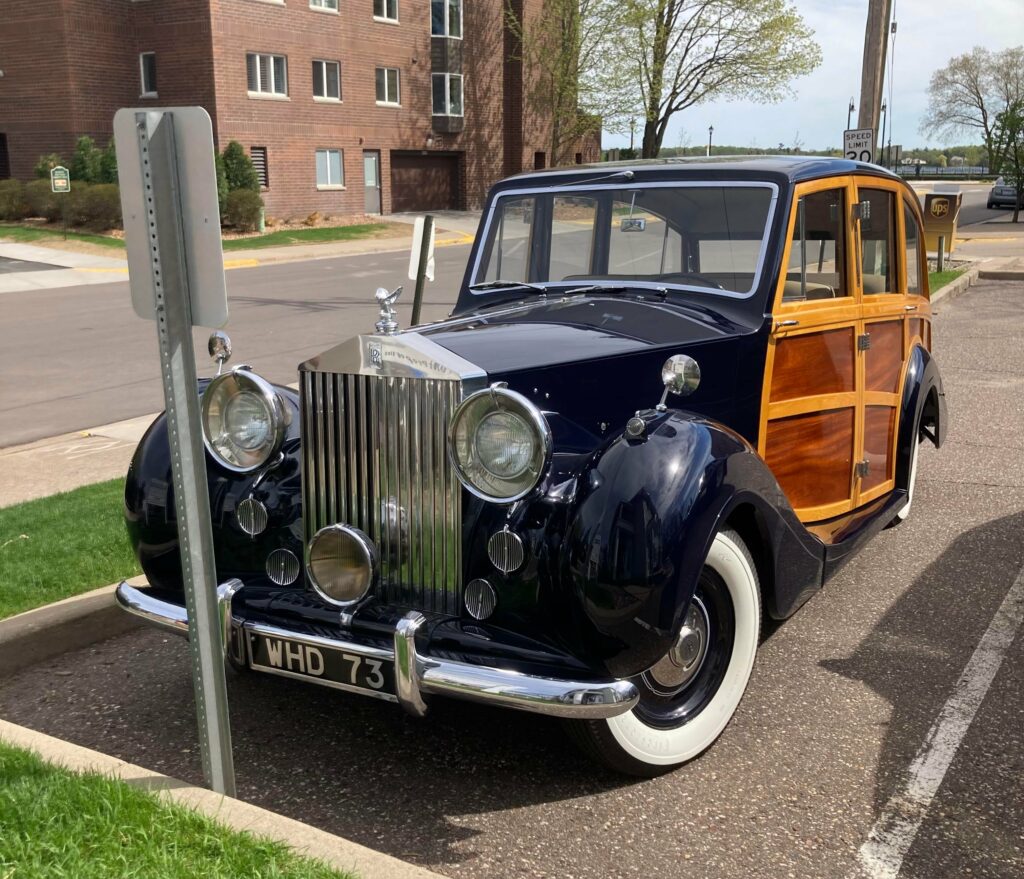 1 of 3: 1950 Rolls Royce Phantom by Freestone & Webb - yes, a wooden Rolls Royce exists