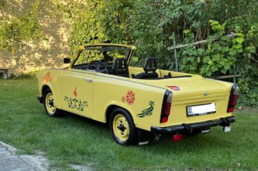 Our unique Trabant cabrio