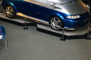 1998 Renault Espace Concept by Franco Sbarro; currently resides in the Matra museum in Romorantin-Lanthenay, France