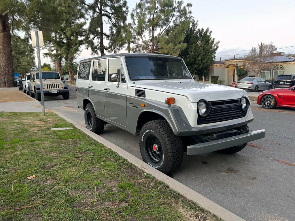 A [Toyota LandCruiser] unsure the year. Freaking awesome & beautifully restored.