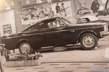 Volvo 142 Fastback - a two door 140 with a Ford Mustang roof, built by Bosse "Gamen" Sandberg for the 1968 Hot Rod Show in Stockholm