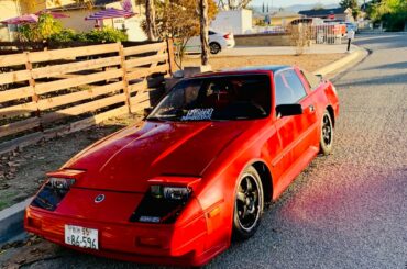 Z31 Turbo on R32 GTR wheels lol