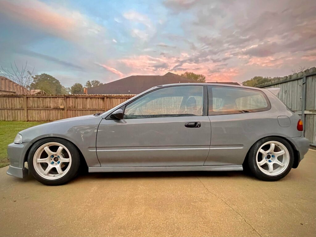 Just my Honda Civic.
