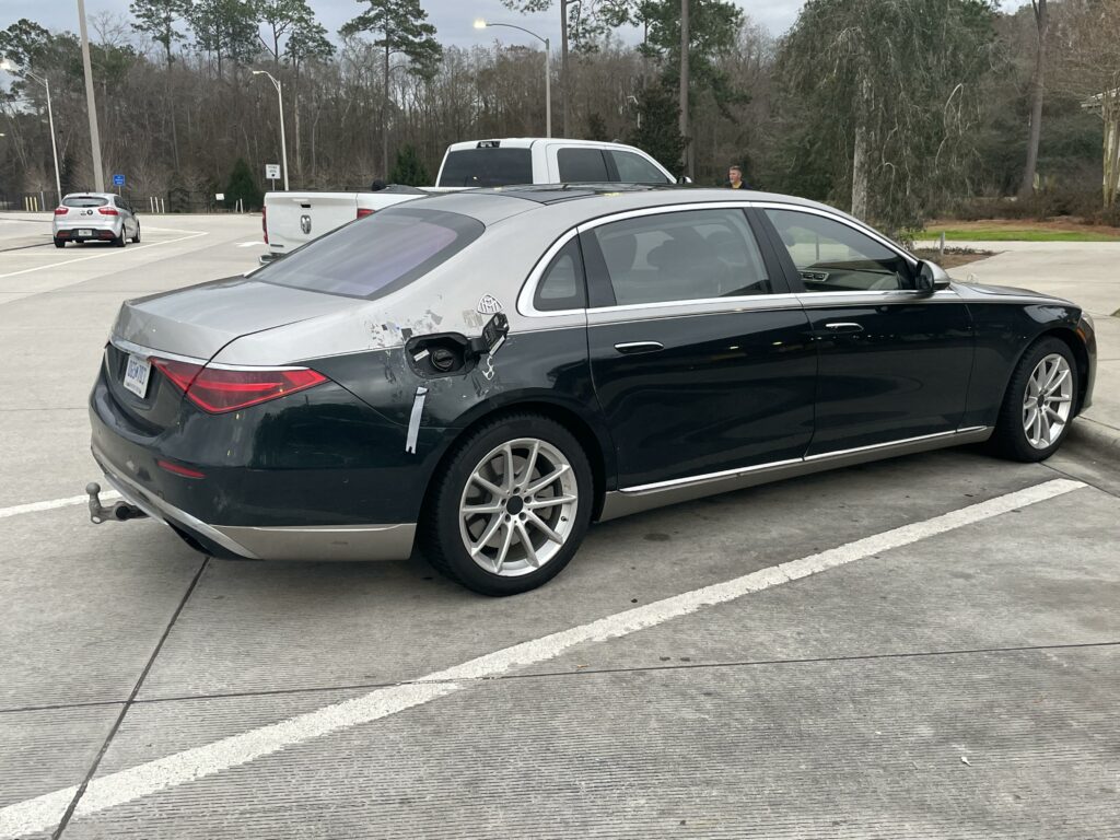[Mercedes-Maybach] driven by Florida Man