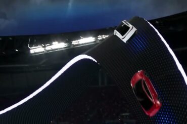 Mercedes-Benz Electric Vehicles in Spectacular Mixed Reality Stadium Takeover