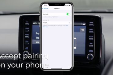 All New Toyota Yaris: How to pair your phone via Bluetooth.
