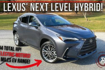 The 2022 Lexus NX 450h+ Is A Compromised Plug-In Hybrid Luxury SUV