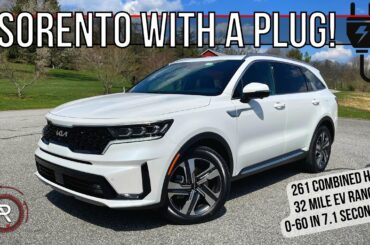 The 2022 Kia Sorento Plug-In Hybrid Is A Useful 3-Row Electrified Family Hauler