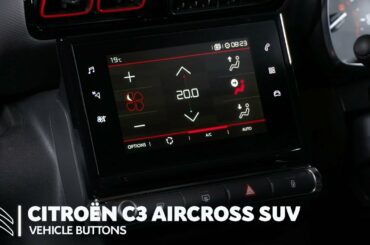 Citroën C3 Aircross SUV - Vehicle Buttons