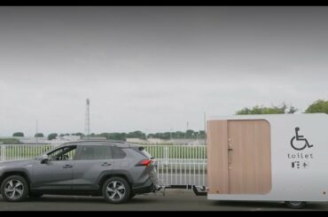 社会貢献活動 | モバイルトイレ設置方法 | Toyota