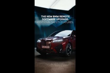 Stay safe, always ❤️ Exit warning with the new BMW Remote Software Upgrade (Version 22-07) #BMW