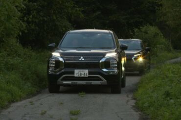 三菱のPHEV「NERV災害対策車両にPHEVが選ばれた理由」篇