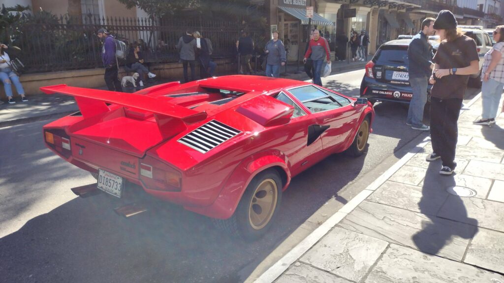 [Lamborghini Countach] Spotted in the French Quarter at NOLA.