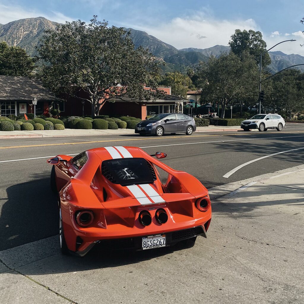 The [Ford GT] still looks nuts on the road