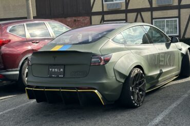 Spotted this leaving breakfast this morning.