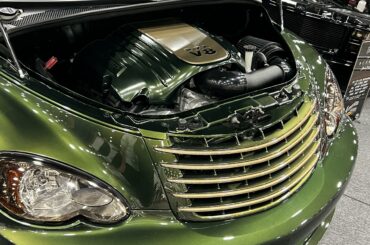 Awful pic but 5.7 Hemi PT Cruiser