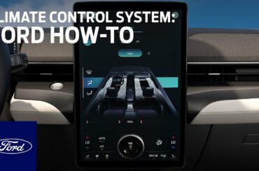 Mustang Mach-E® SUV Climate Control System | Ford How-To | Ford