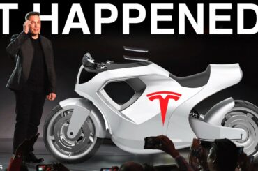 IT HAPPENED! Elon Musk FINALLY Reveals New Tesla Motorbike!