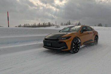 Crown CROSSOVER-snow test ride-drawing