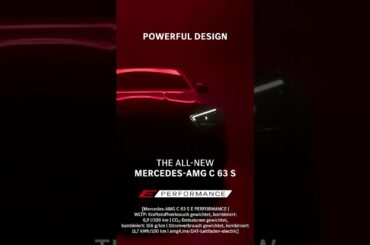 Mercedes-AMG C 63 S E PERFORMANCE | Tech Design