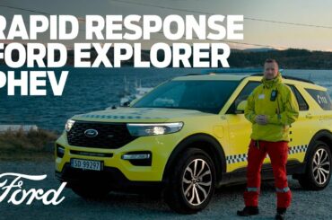 Ford Explorer Plug-In Hybrid Provides Rapid Response to Remote Emergencies