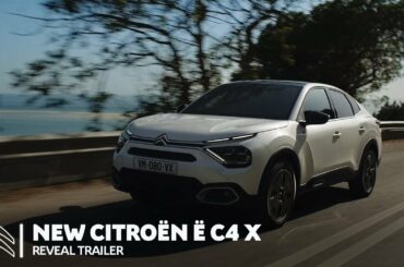 New Citroën ë-C4 X Electric reveal
