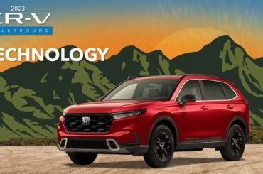 2023 Honda CR-V Walkaround: Technology