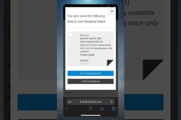 How To: Add features and services in Mercedes me connect store