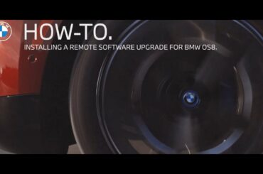 How to Install a Remote Software Upgrade for BMW OS8 | BMW Genius How-to | BMW USA