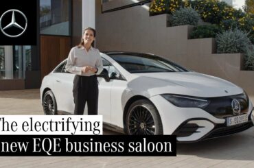 Scenic Test Drive of the Innovative New EQE