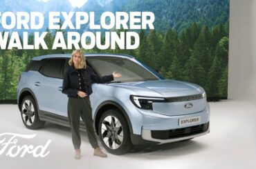 Introducing the All-Electric Ford Explorer