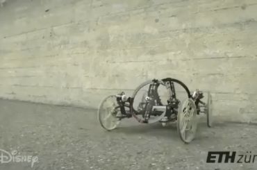 This Wall Climbing Robot uses two tillable Propellers that provide thrust is called Vertigo..