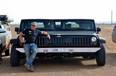 Extra-wide Jeep