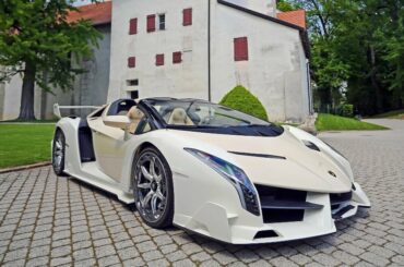 Lamborghini Veneno Roadster owned by Guinea's Dictator