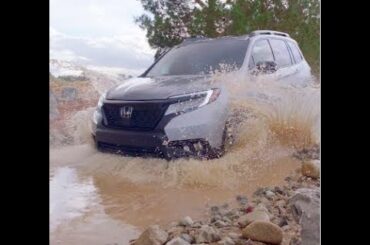 Inside the 2019 Honda Passport