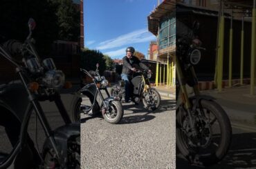 Riding our electric motorcycles in London - feat eRockit