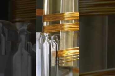 ⚡ The work of the stator winding machine part of the building process of Megane E-Tech 100% Electric