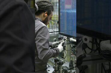 Manufacture of the steering knuckle at Le Mans factory 🇫🇷 #Shorts