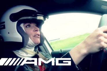 Der A 45 AMG und der CLA 45 AMG auf der Rennstrecke Bilster Berg