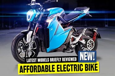 Top 9 Affordable Electric Motorcycles to Give You a Taste of Zero Emission Commuting
