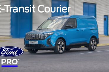 Ford’s All-New, All-Electric E-Transit Courier Powers Big Productivity