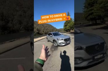 How to DRIVE a PLUG-IN HYBRID #shorts