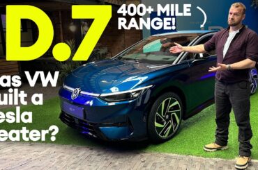 New Volkswagen ID.7: the 400 mile electric car is here! | Electrifying