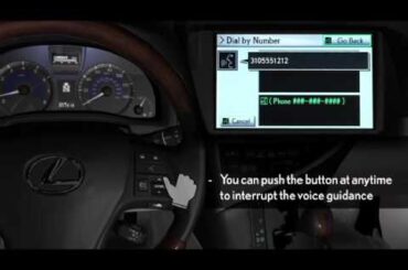 2010-2012 Quick Guide - Lexus Bluetooth with Navigation
