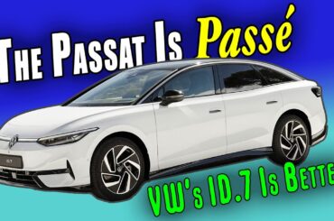 2024 Volkswagen ID.7 First Look! The Long Range VW EV!