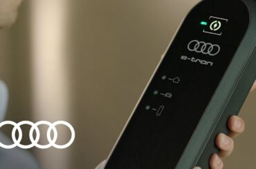 Private and public charging - Charging with e-tron charging system compact